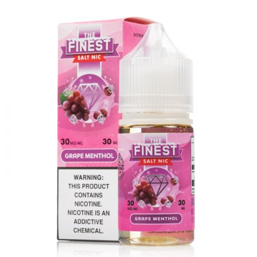 Grape Menthol by Finest SaltNic 30ML with packaging