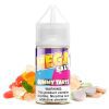 Gummy Tarts by Mega Salts E-Liquid bottle with bakground