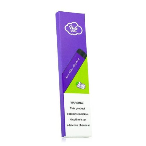 Hale Disposable E-Cigs (Individual) sour blue raspberry packaging