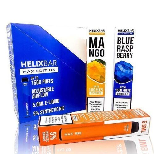 helixbar max disposable e cigs 1500 puffs 249708