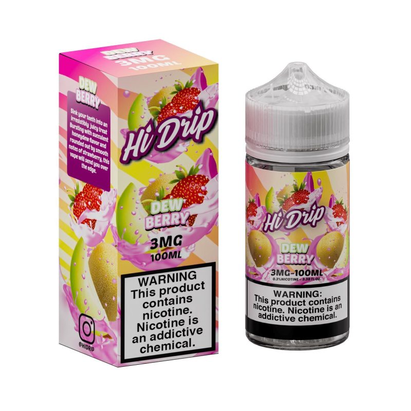 hi drip honeydew strawberry 100ml eliquid 778422