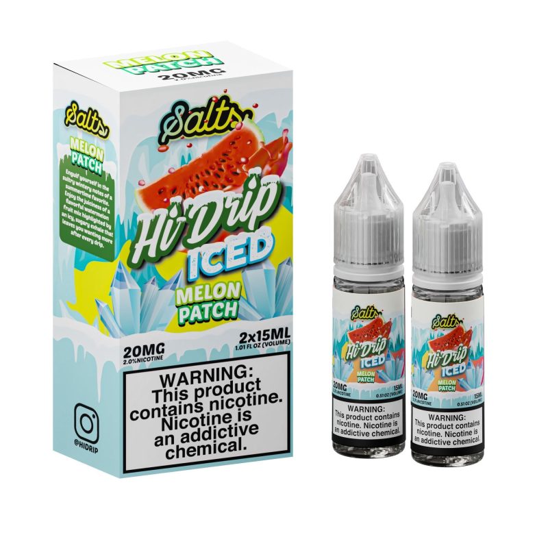 hi drip salts water melons iced 2x15ml eliquid 173829