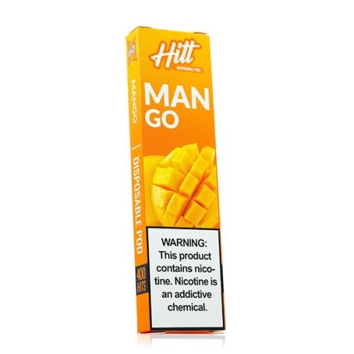 Hitt Go Disposable E-Cigs mango packaging