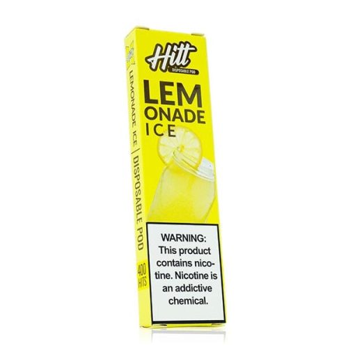 Hitt Go Disposable E-Cigs lemonade ice packaging