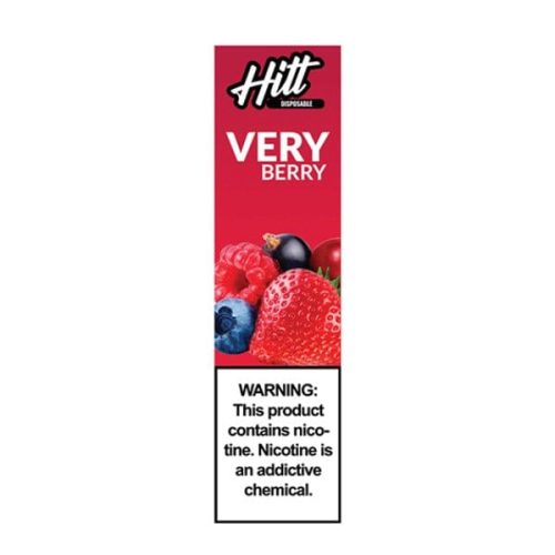 Hitt Go Disposable E-Cigs very berry packaging