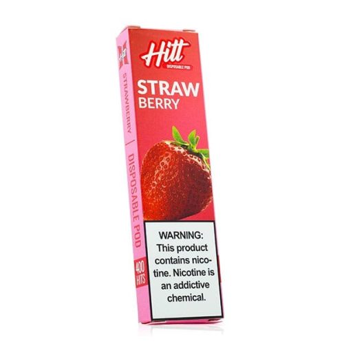 Hitt Go Disposable E-Cigs strawberry packaging