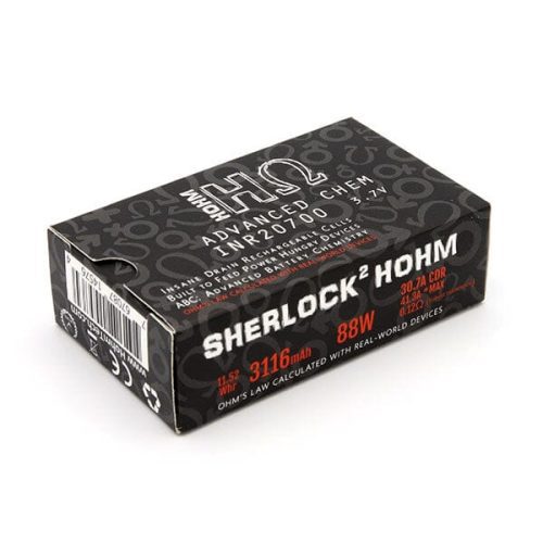 hohm tech sherlock2 20700 413a 3116mah 2 pack 184552