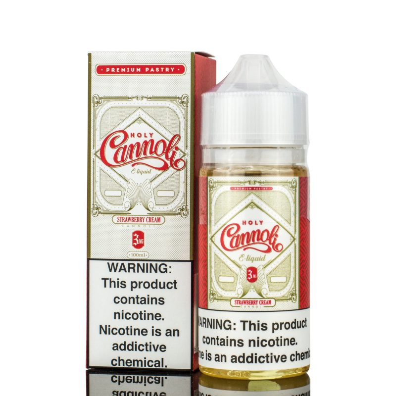 holy cannoli strawberry cream eliquid 142851