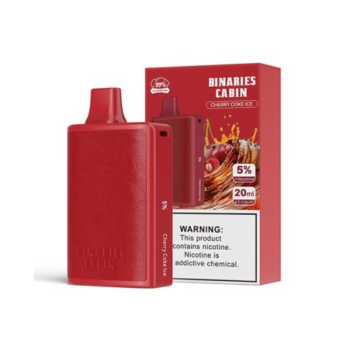 HorizonTech - Binaries Cabin Disposable 10,000 puffs 20mL cherry coke ice