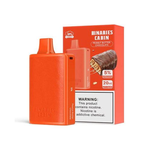 HorizonTech - Binaries Cabin Disposable 10,000 puffs 20mL peanut butter chocolate