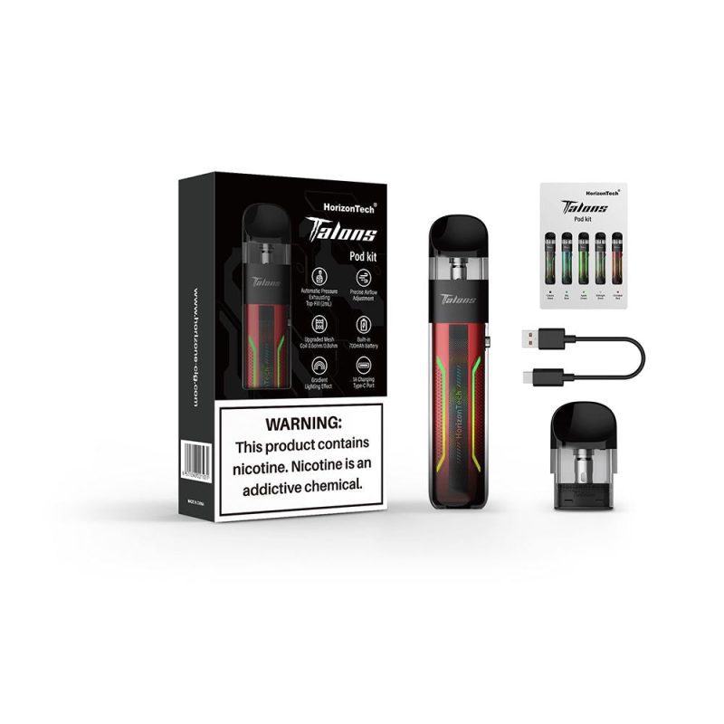 HorizonTech Talons Starter Kit Pod System Cinnabar Red