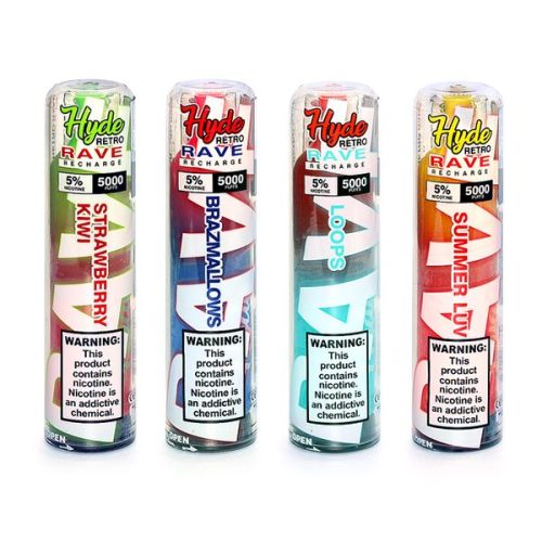 hyde retro rave disposable 5000 puffs 12ml 953203