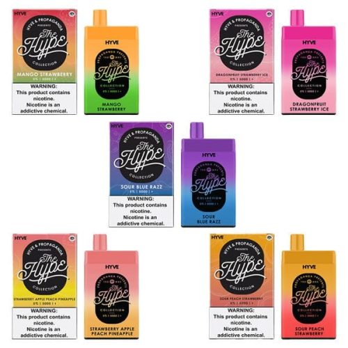 hype disposable 5000 puffs 12ml 5 350891