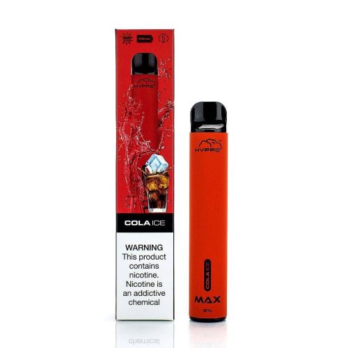 HYPPE MAX Disposable Device - 1500 Puffs cola ice with packaging