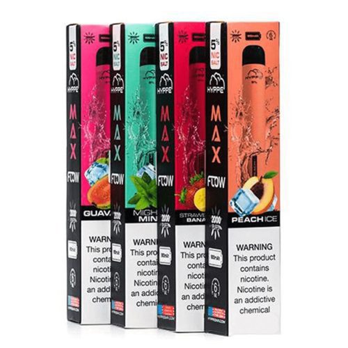 hyppe max flow disposable e cigs individual 714290