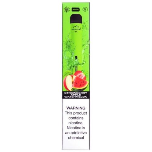 Hyppe Max Flow Disposable E-Cigs (Individual) strawberry apple watermelon packaging