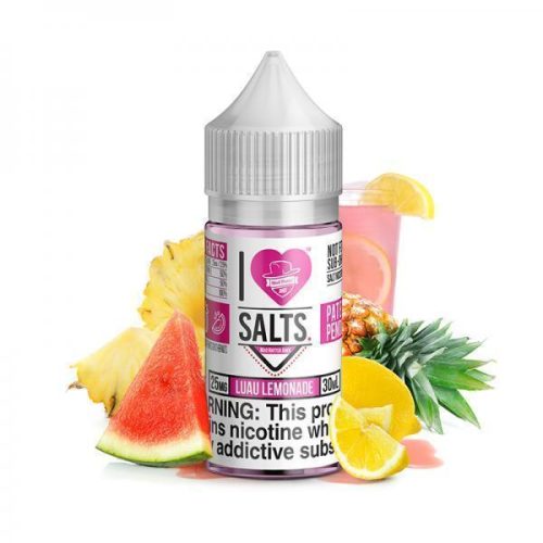 i love salts by mad hatter luau lemonade 30ml eliquid 743431