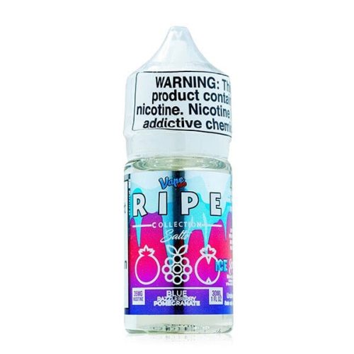 ice blue razzleberry pomegranate by ripe collection salts 30ml 188075