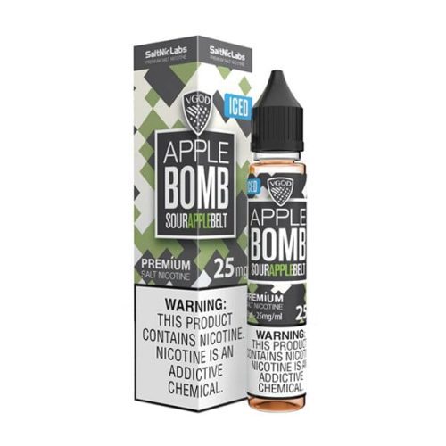 iced apple bomb by vgod saltnic 30ml 759031