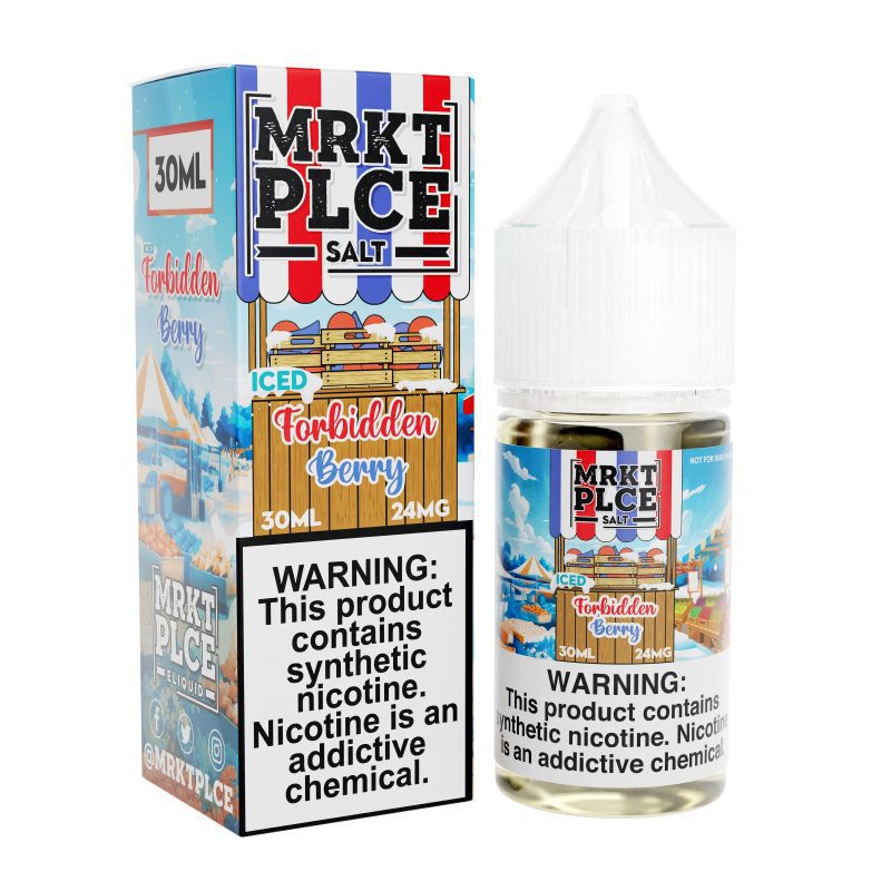 iced forbidden berry by mrkt plce salts 30ml 356002