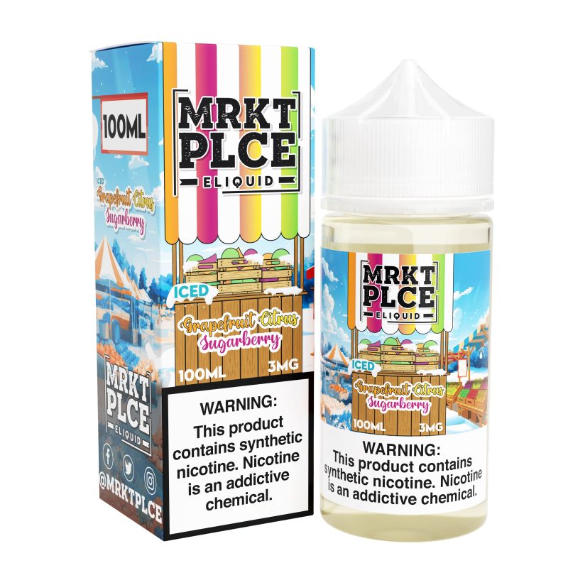 iced grapefruit citrus sugarberry by mrkt plce 100ml 906547