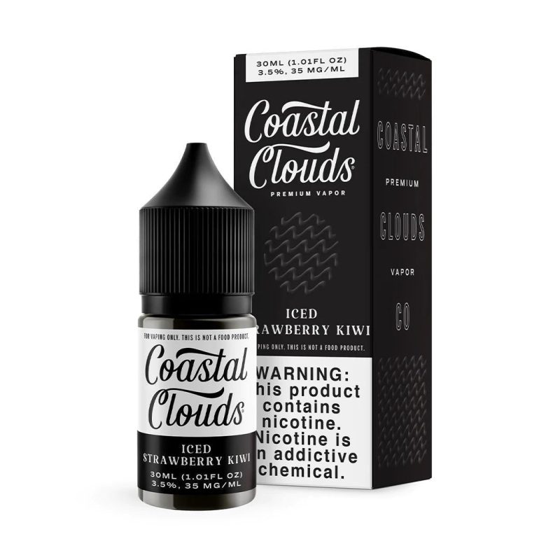 iced strawberry kiwi by coastal clouds salt tfn e liquid 989351