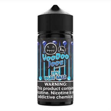 Icy Blue Razz by Voodoo Joos Series bottle