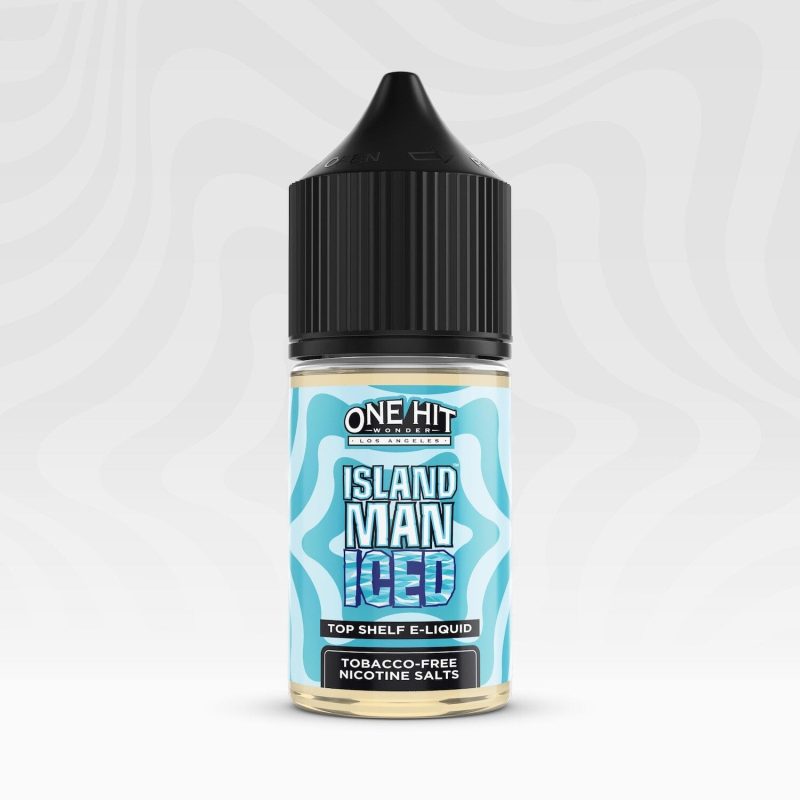 island man iced by one hit wonder tf nic 30ml salt series 460618