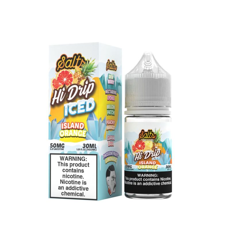 island orange iced by hi drip salts series 30ml 595214