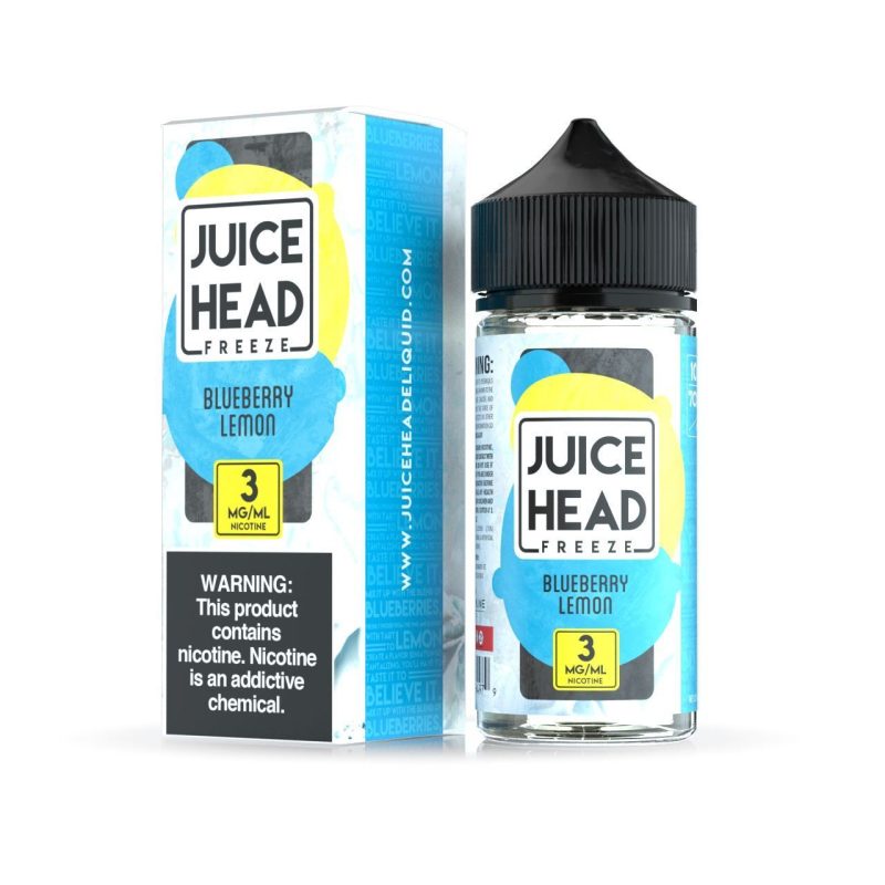 juice head freeze blueberry lemon 100ml eliquid 608518