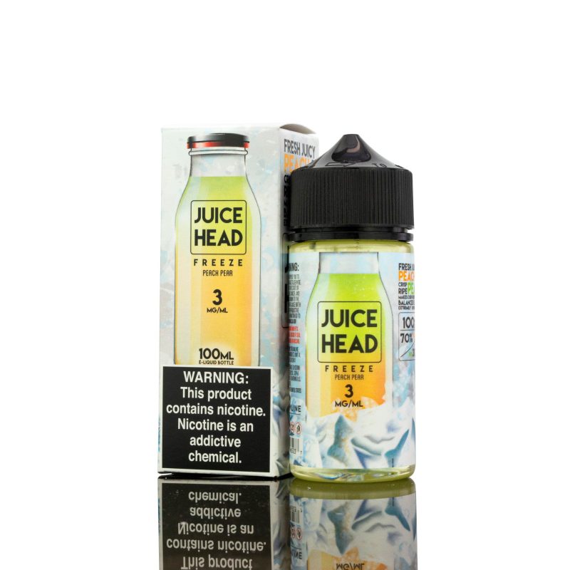 juice head freeze peach pear 100ml eliquid 297259