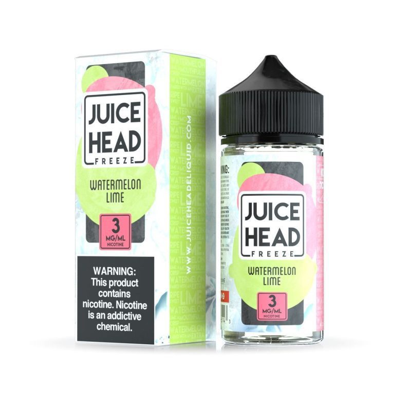 juice head freeze watermelon lime 100ml eliquid 381317