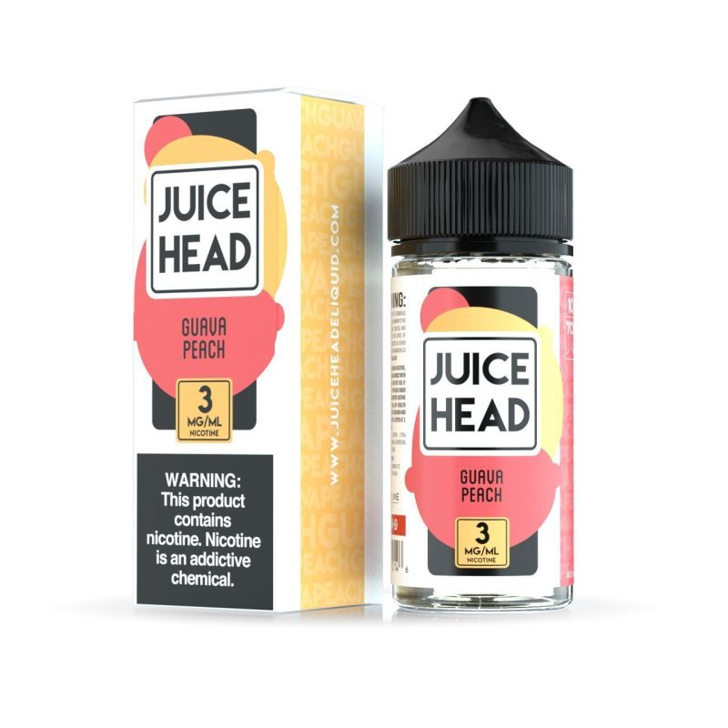 juice head guava peach 100ml eliquid 810093