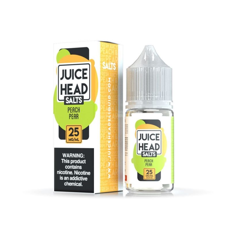 juice head salts peach pear 30ml eliquid 224445