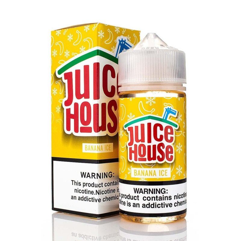 juice house banana ice 100ml eliquid 695365