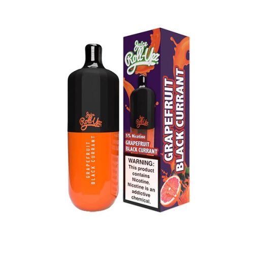 Juice Roll-Upz Disposable | 3500 puffs | 8mL Grapefruit Black Currant with packaging