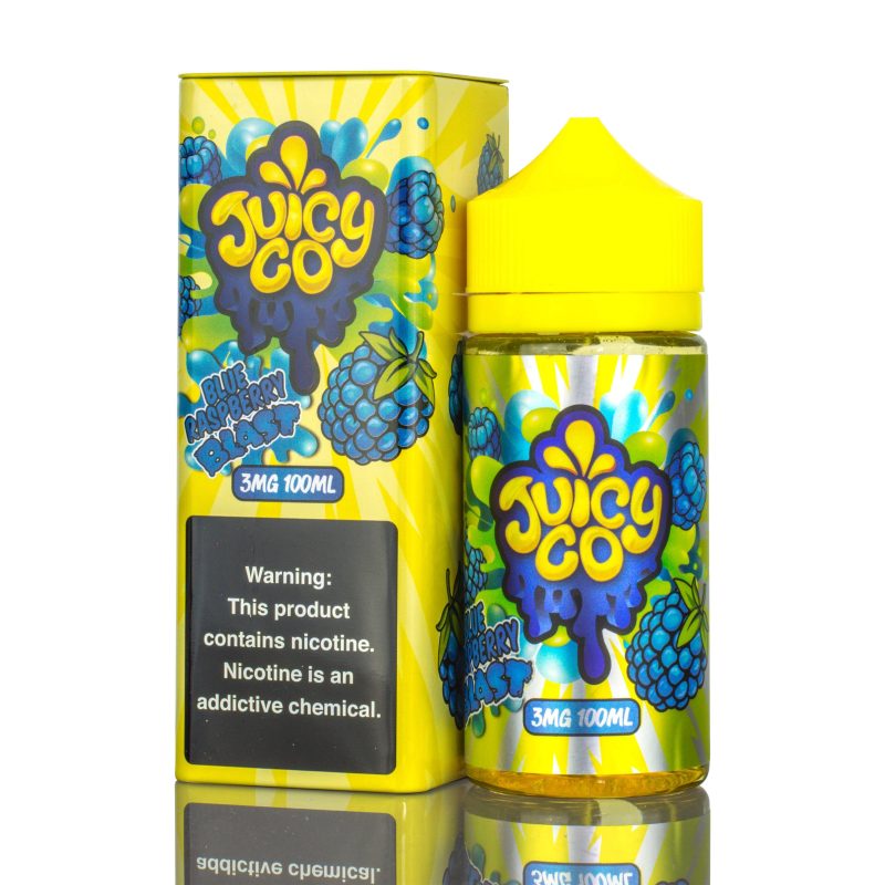 juicy co blue raspberry blast eliquid 989383