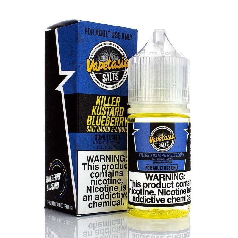 killer kustard blueberry by vapetasia salts 30ml 716399