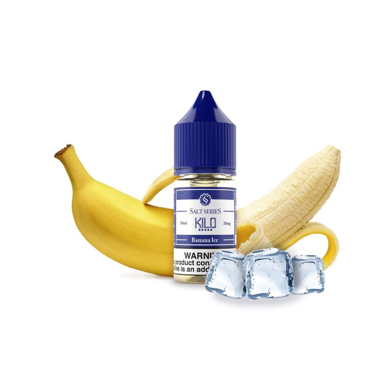 kilo salt series banana ice 30ml eliquid 304533