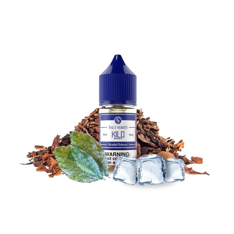 kilo salt series menthol tobacco 30ml eliquid 722523