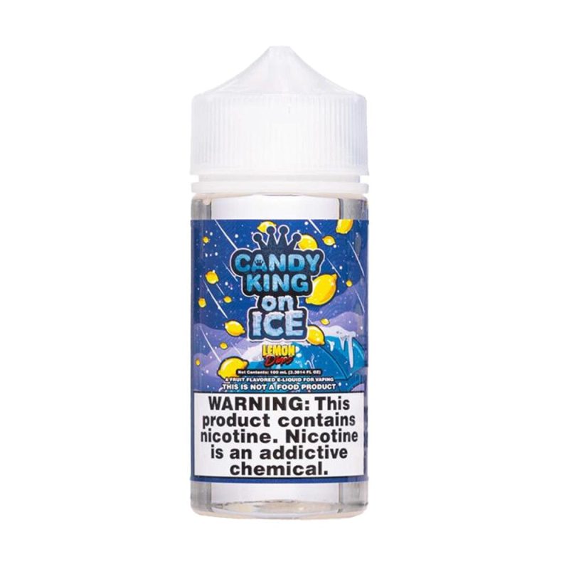 lemon drops by candy king on ice 100ml 126938