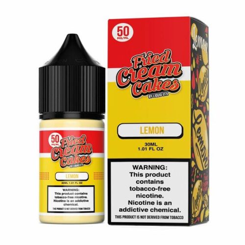 Lemon Fried Cream Cakes SALTS by Liquid EFX 30ml with packaging