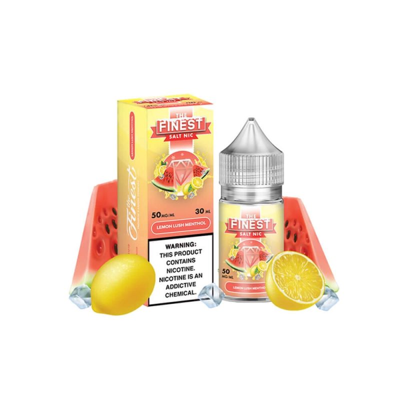 lemon lush menthol by finest saltnic 30ml 207858