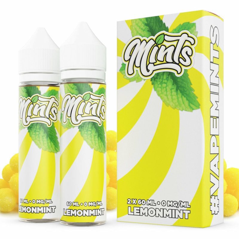 lemonmint by mints sub ohm salt series e liquid 2x 60ml 543646