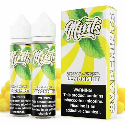 lemonmint by mints sub ohm salt series e liquid 2x 60ml 778643