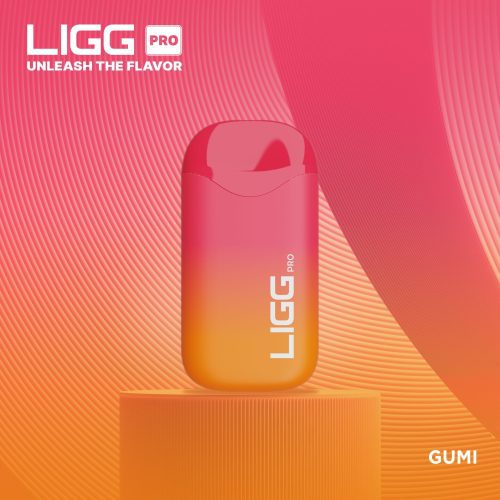 Ligg Pro Disposable 5500 Puffs 14mL 50mg Gumi