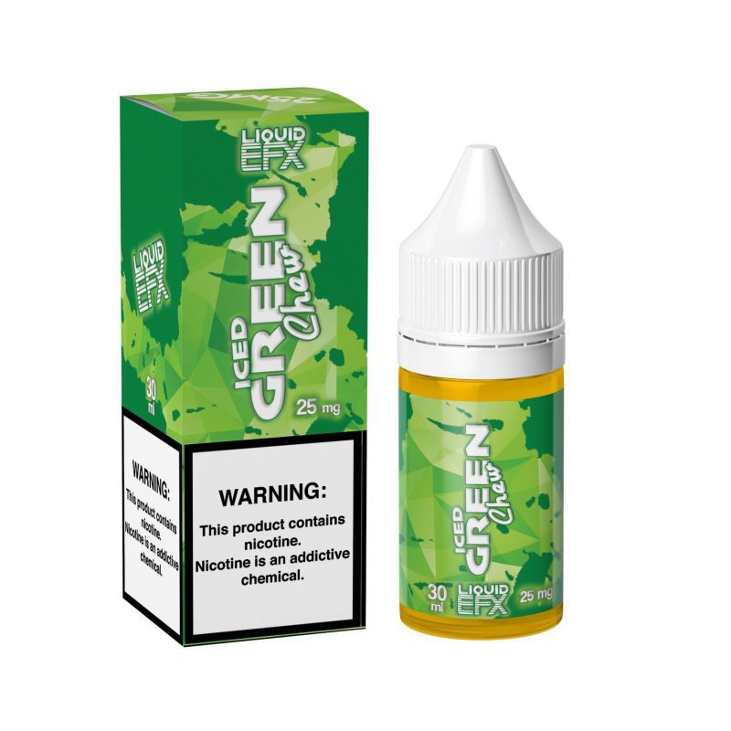 liquid efx iced green chew 30ml eliquid 259332