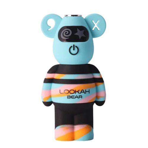 Lookah Bear Mod blue tie dye