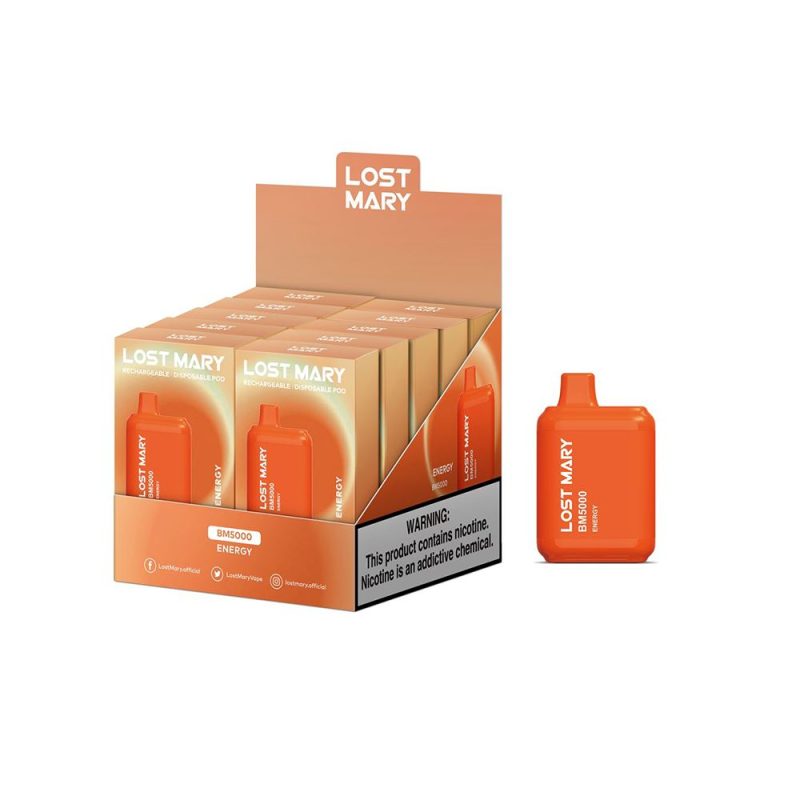 lost mary bm5000 5000 puff 14ml 30mg 789528