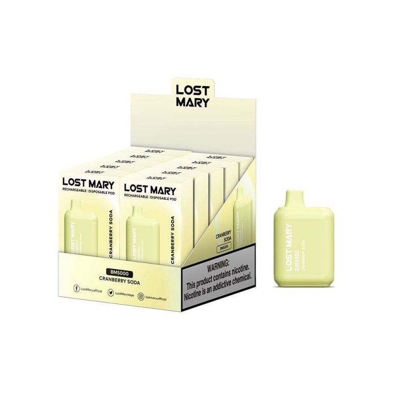 lost mary bm5000 5000 puff 14ml 30mg 856362